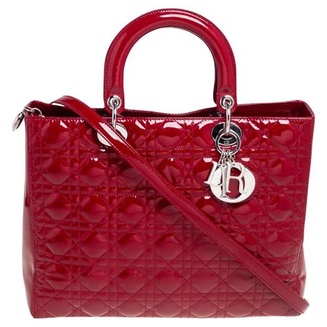 lady dior cannage tote bag.